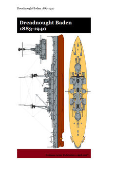 Dreadnought Baden 1883-1940