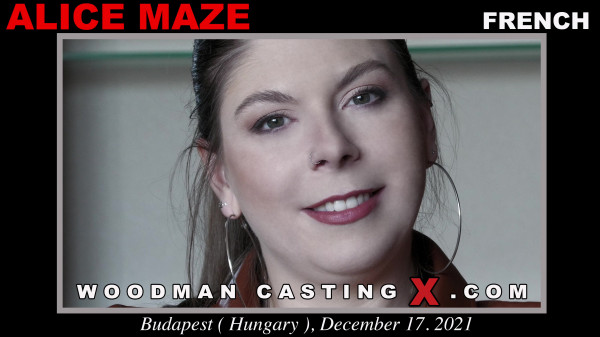 Постер:Alice Maze - Woodman Casting X (2022) SiteRip