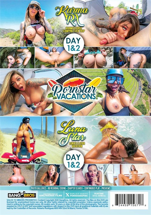 Pornstar Vacations / Каникулы порнозвезды (Bang Bros Productions) [2022 г., Big Butt, Big Dicks, Big Tits, Cumshots, Facials, Gonzo, Outdoors, Point Of View, WEB-DL] (Split Scenes) (Luna Star, Karma RX) ]