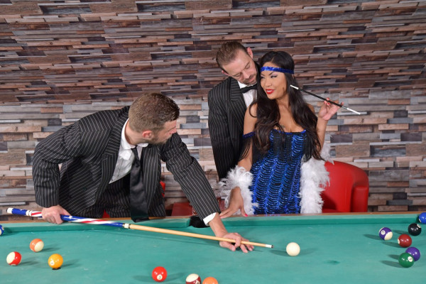 Polly Pons - Asian Slut Polly Pons DP’d on Pool Table by 2 Bootlegger Mob Bosses (2022) SiteRip | 