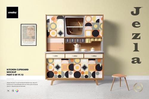 Kitchen Cupboard Mockup (5FFv.13) - 6514172