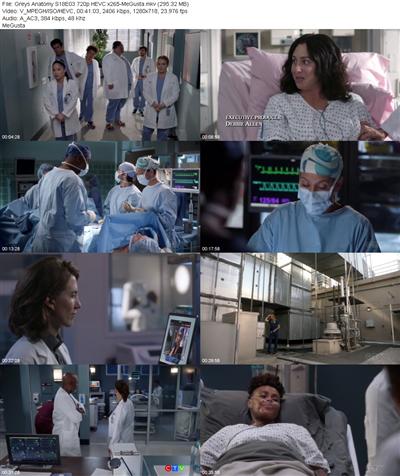 Greys Anatomy S18E03 720p HEVC x265 