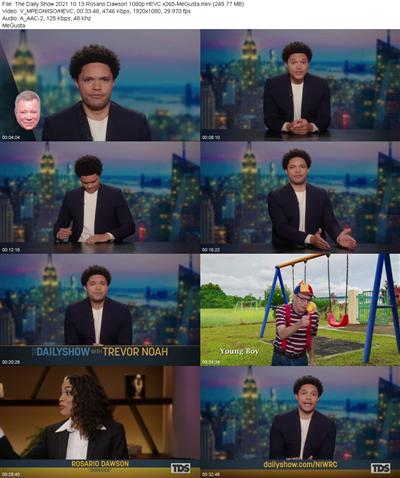 The Daily Show 2021 10 13 Rosario Dawson 1080p HEVC x265 