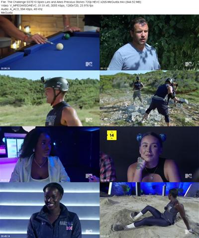 The Challenge S37E10 Spies Lies and Allies Precious Stones 720p HEVC x265 