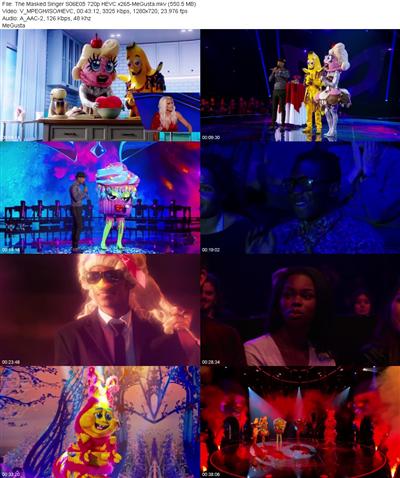 The Masked Singer S06E05 720p HEVC x265 