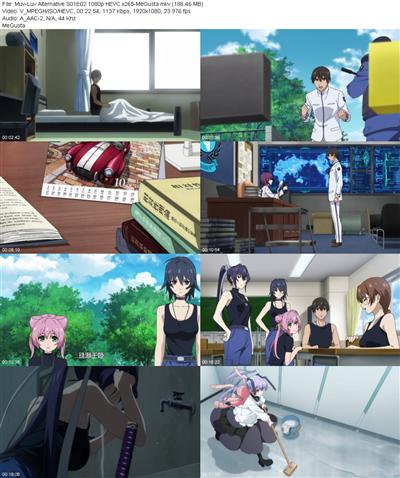 Muv Luv Alternative S01E02 1080p HEVC x265 