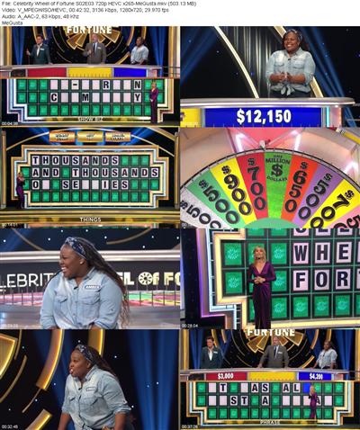 Celebrity Wheel of Fortune S02E03 720p HEVC x265 