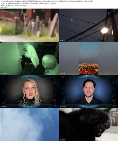 Paranormal Caught on Camera S04E19 Witch on a Broomstick and More 1080p HEVC x265 
