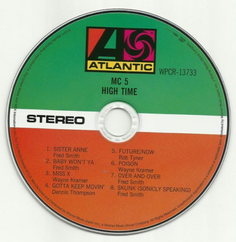 MC5 - High Time (1971) (Japan SHM-CD, 2009) Lossless MC5 - High Time (1971) (Japan SHM-CD, 2009) Lossless