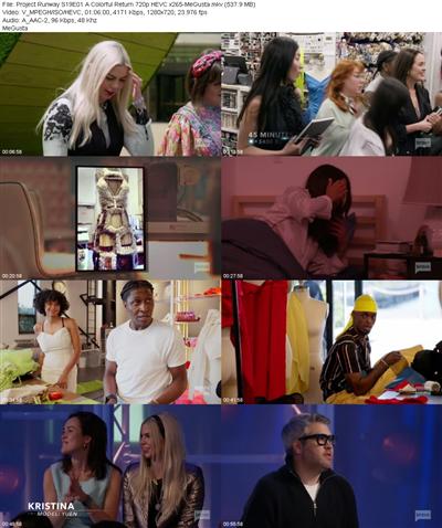 Project Runway S19E01 A Colorful Return 720p HEVC x265 