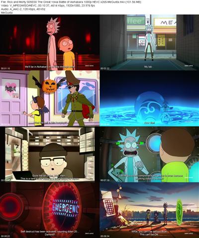 Rick and Morty S05E00 The Great Yokai Battle of Akihabara 1080p HEVC x265 