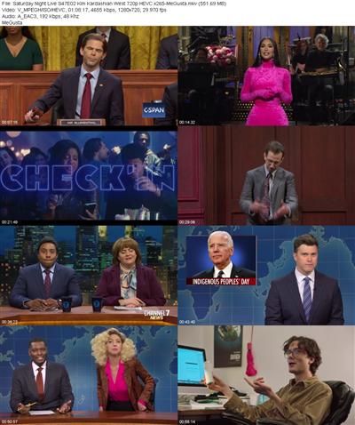 Saturday Night Live S47E02 Kim Kardashian West 720p HEVC x265 