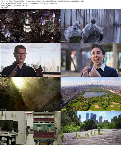 If We Built It Today S03E01 Empire State Building Decoded 720p HEVC x265 