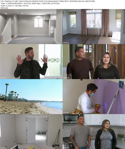 Flipping 101 with Tarek El Moussa S02E04 Home Over Improvement 1080p HEVC x265 