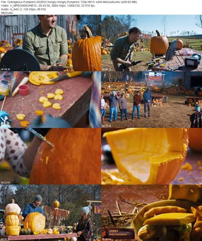Outrageous Pumpkins S02E02 Hungry Hungry Pumpkins 720p HEVC x265 