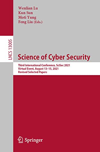 Science of Cyber Security: Third International Conference
