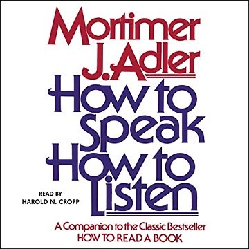 How to Speak How to Listen [Audiobook]