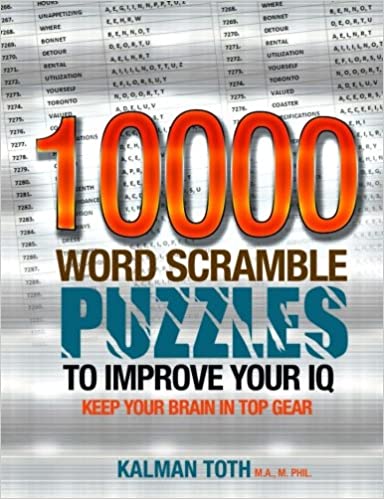 10000 Word Scramble Puzzles to Improve Your IQ