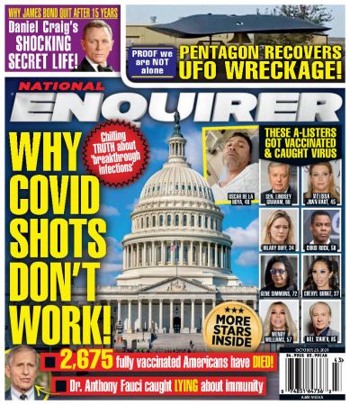 National Enquirer   October 25, 2021