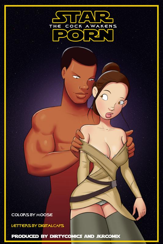 JKR - Star Porn - The Cock Awakens Star Wars - Complete Porn Comics