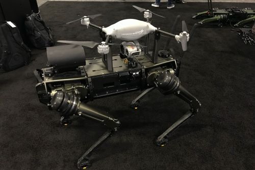 Робот Vision-60 с системой разведки