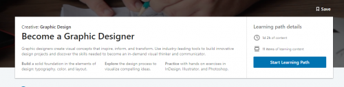 LinkedIn Learning - Become a Graphic Designer - Learning Path