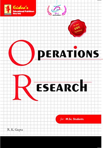 Krishna's   Operations Research, Edition 39