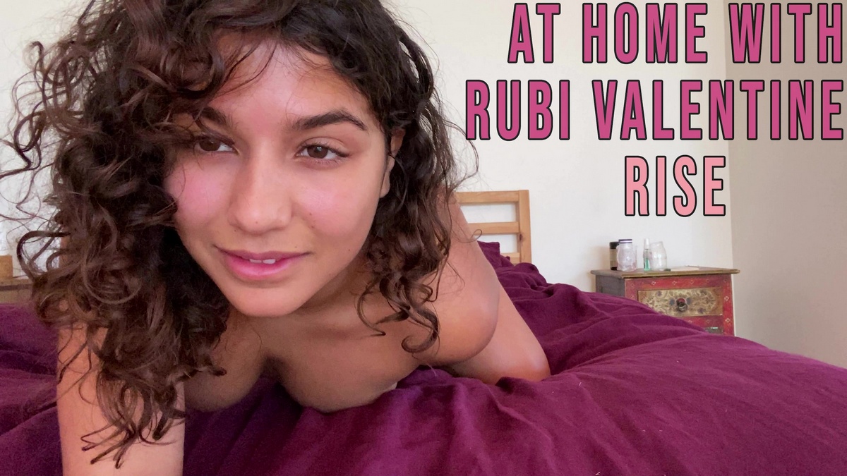 [GirlsOutWest.com] Rubi Valentine. (At Home With: Rise) [2021-10-01, Amateur Girls, Solo, Masturbation, Hairy, Anal Play, 1080p]