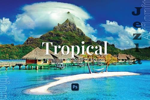 Tropical Photoshop Action - CLH8HMJ 