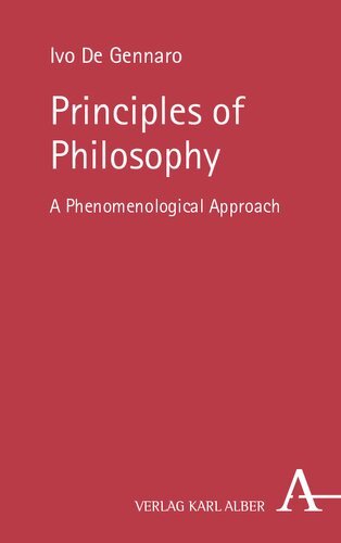 Principles of Philosophy: A Phenomenological Approach