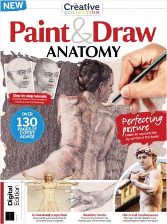 Paint & Draw: Anatomy   Second Edition 2021
