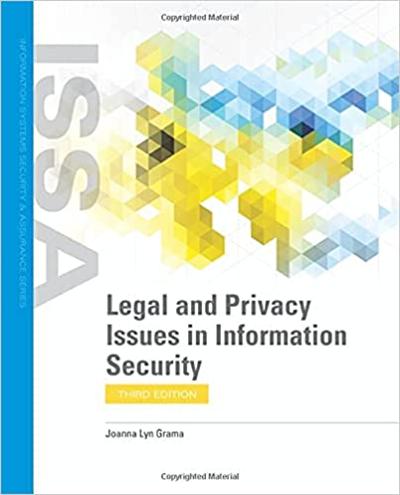 Legal and Privacy Issues in Information Security, 3rd Edition (True EPUB)