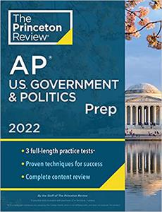 Princeton Review AP U.S. Government & Politics Prep, 2022