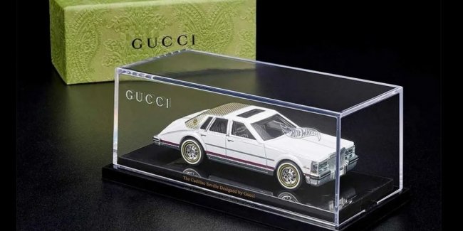 Gucci Flip Flops: особая модель Hot Wheels, выпущенная в честь 100-летия Gucci