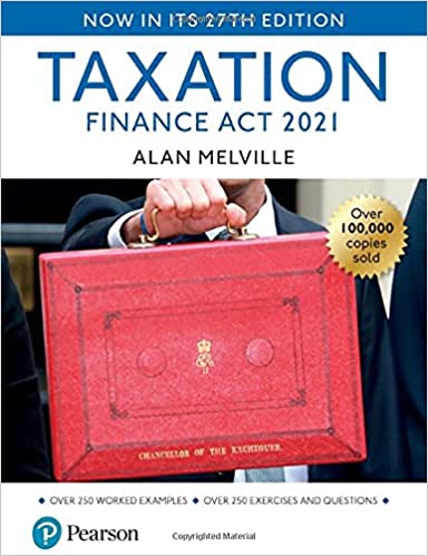 Alan Melville: Taxation Finance Act 2021, 27th Edition