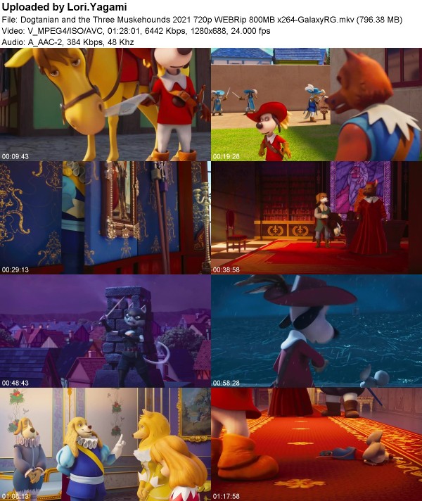 Dogtanian and the Three Muskehounds (2021) 720p WEBRip x264-GalaxyRG