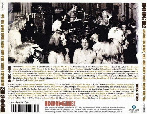 V.A - Boogie! Australian Blues, R 'n' B And Heavy Rock From The '70s (1971-78) (2012) 2CD Lossless