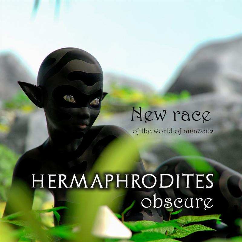 PicasPen - New Race - Hermaphrodites Obscure 2 3D Porn Comic