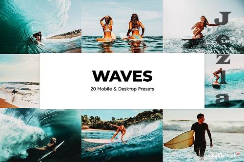 20 Waves Lightroom Presets and LUTs - 6565479