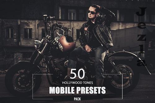 50 Hollywood Tones Mobile Presets Pack - PG7Y6J9