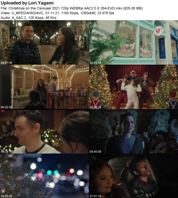 Christmas on the Carousel (2021) 720p WEBRip AAC2 0 X 264-EVO