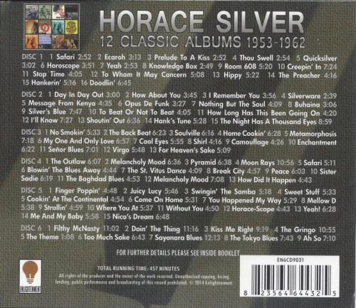 Horace Silver - 12 Classic Albums 1953-1962 [6CD Box Set, 2014]Lossless
