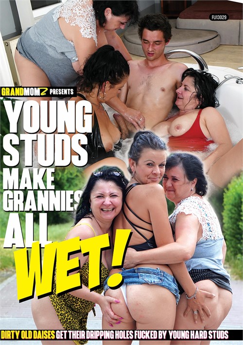 Young Studs Make Grannies All Wet! / Молодые Жеребцы Делают Бабушек Влажными! (Grand Momz) [2021 г.,  WEB-DL, 540p]
