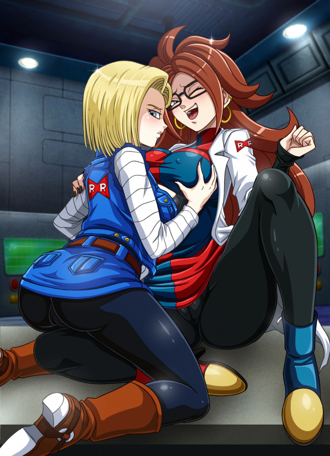 Sano-BR - Android 18 x Android 21 Porn Comic