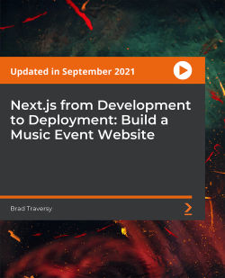 Packt - Next.js from Development to Deployment: Build a Music Event Website