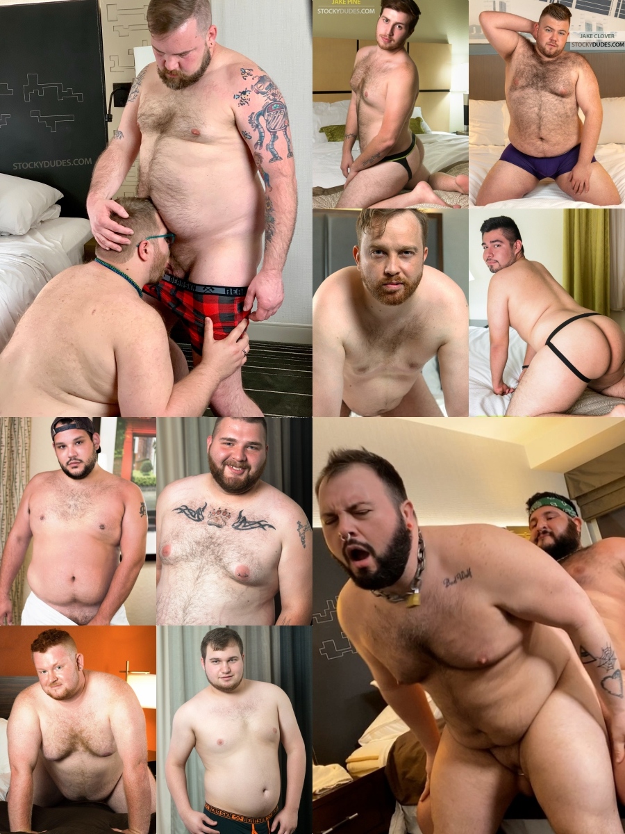 Stocky dudes gay porn