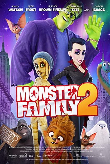 Monster Family 2 2021 720p WEBRip 800MB x264-GalaxyRG