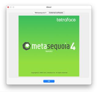 Metasequoia 4.8.0 EX Edition macOS