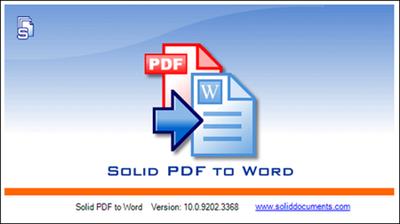 Solid PDF to Word v10.1.12602.5428 Multilingual Portable 87422768886b00aed6ec52082f41f2b1