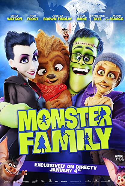 Monster Family 2017 720p BluRay 800MB x264-GalaxyRG
